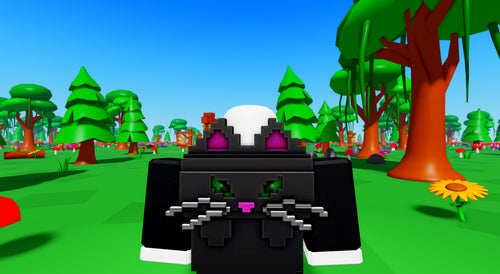 8-Bit Black Cat Backpack | Roblox Toy Code