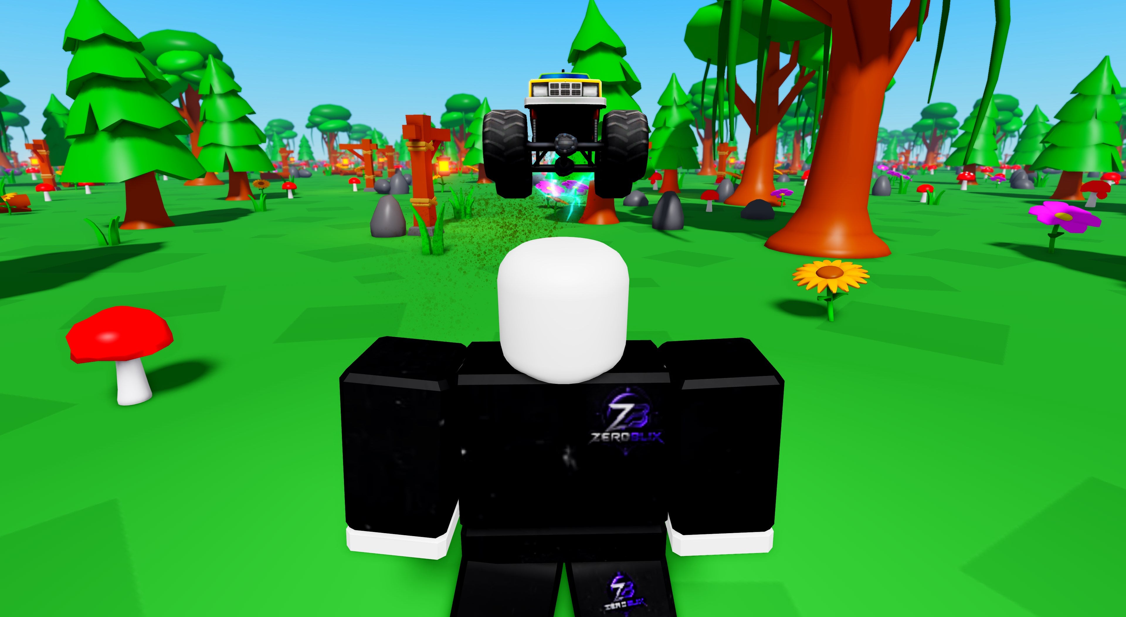 Flying Mini Monster Truck | Roblox Code