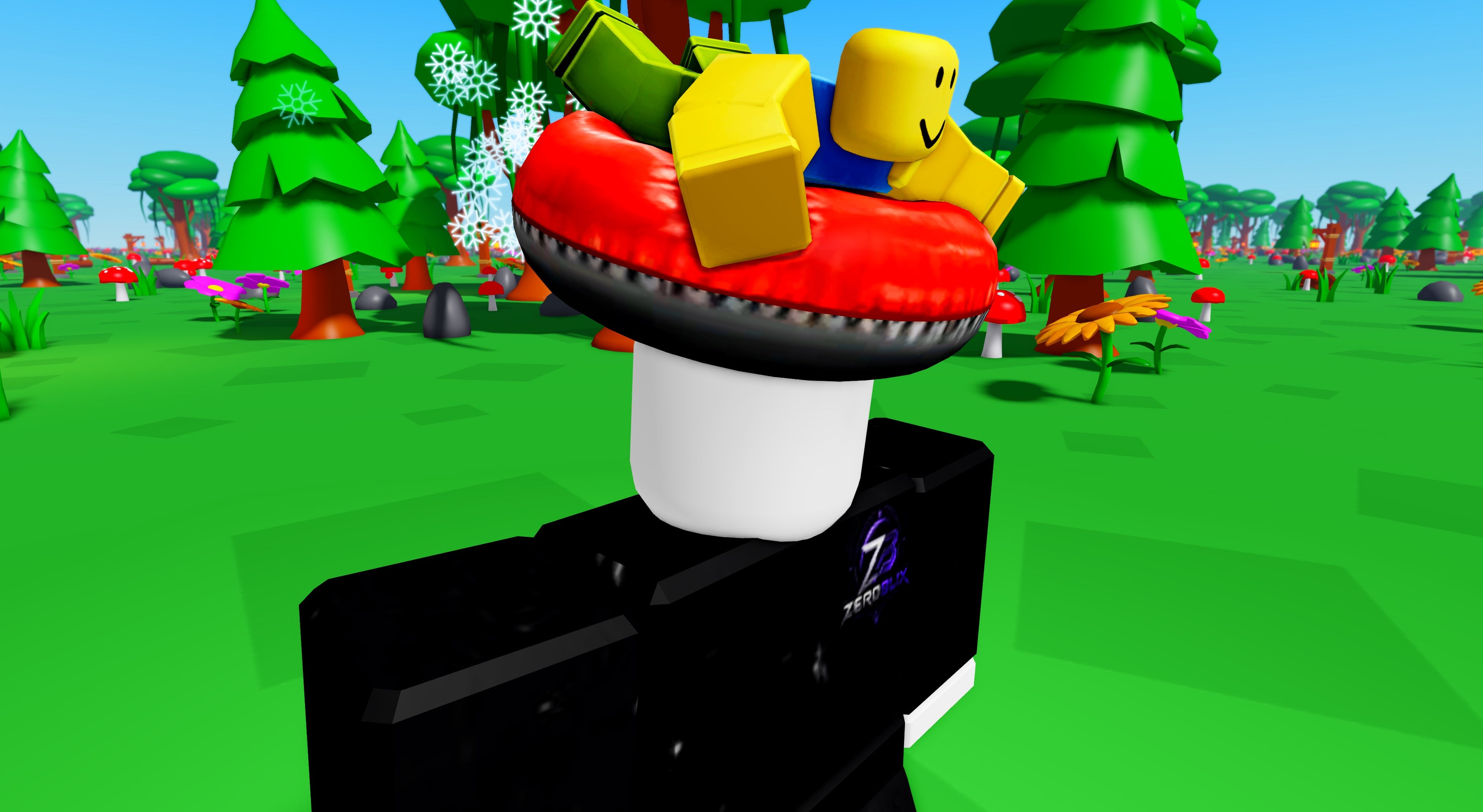 Classic Noob Snow Tube | Roblox Code