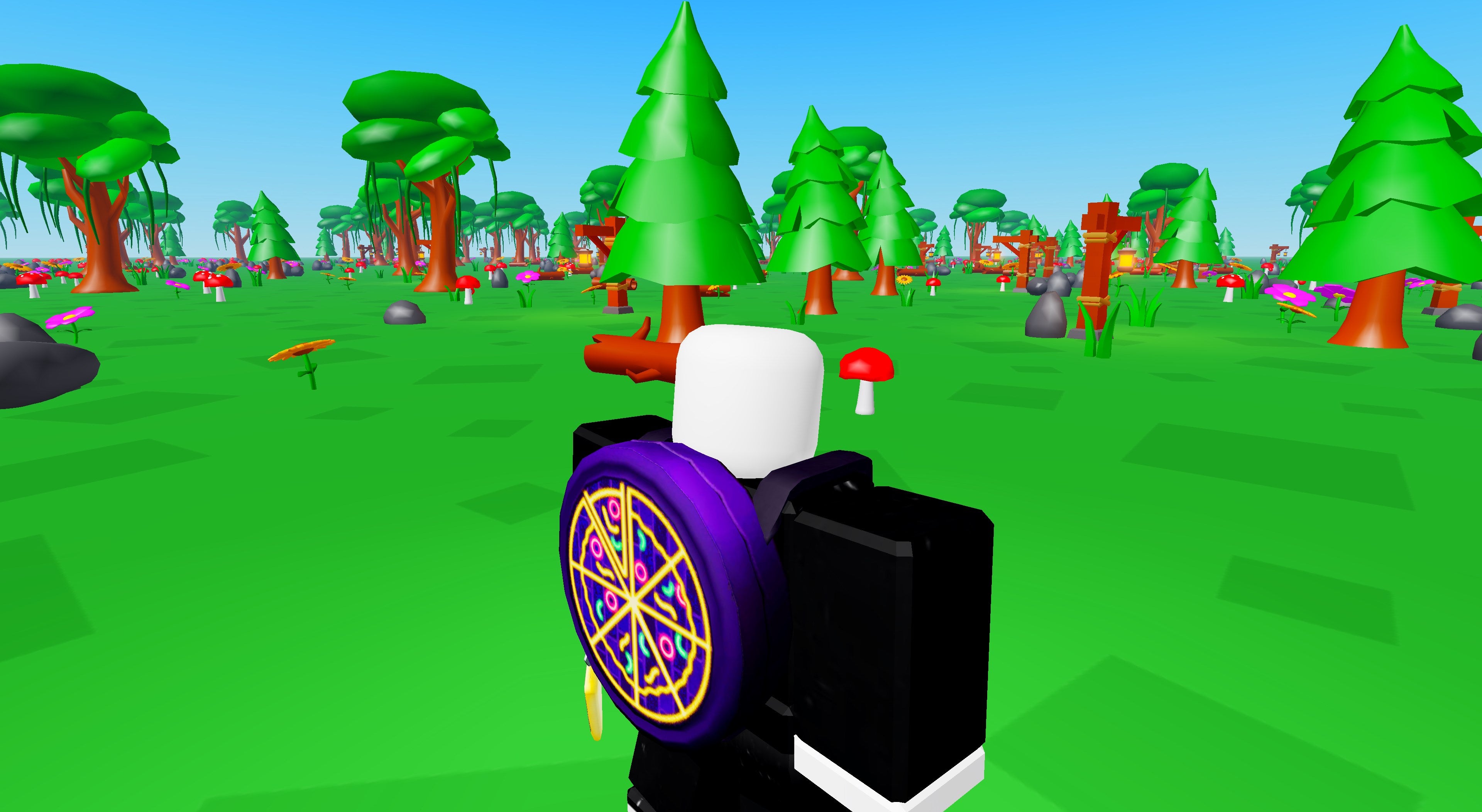 Neon Pizza-tastic Backpack | Roblox Toy Code