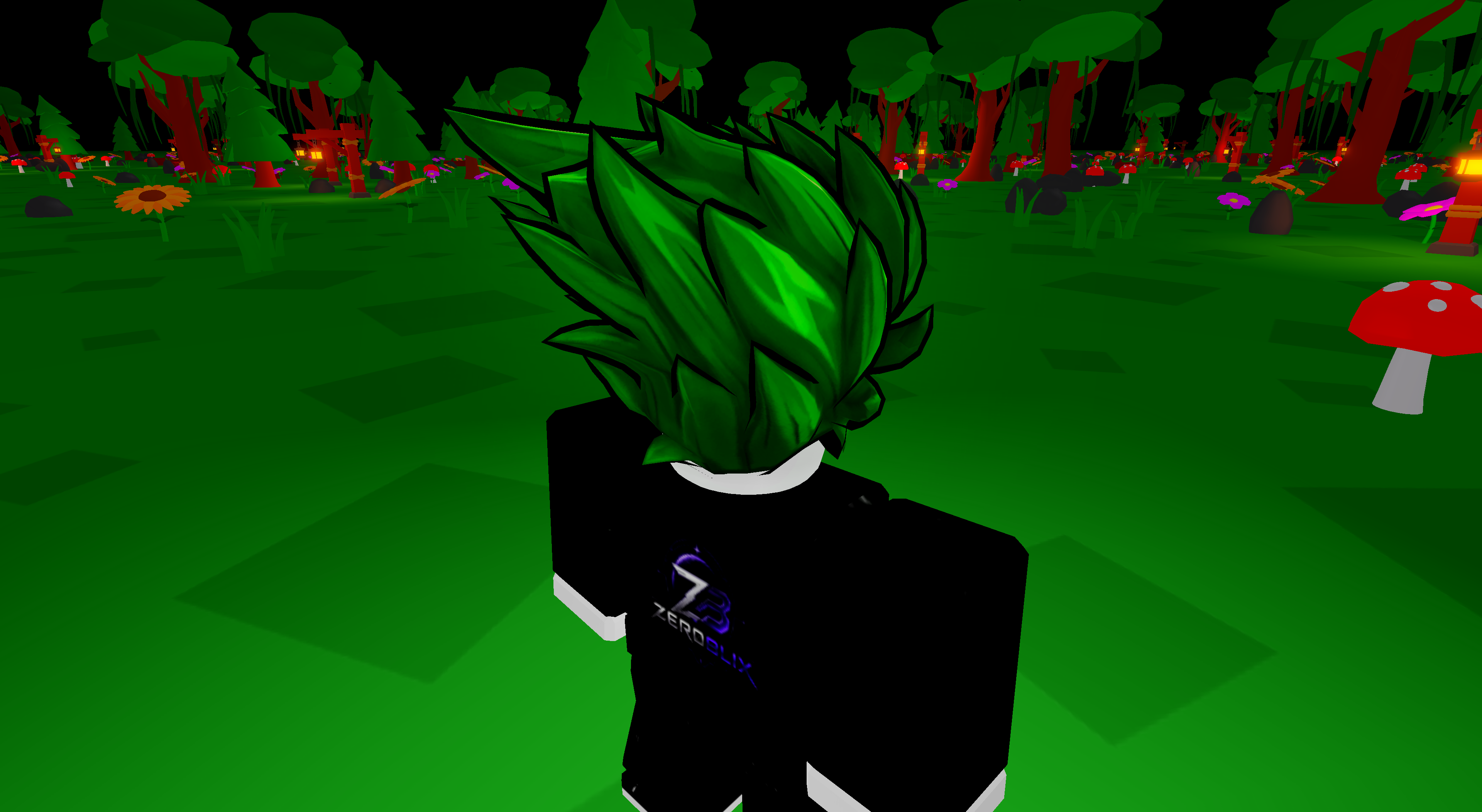 Energetic Hero Hair | Roblox Code