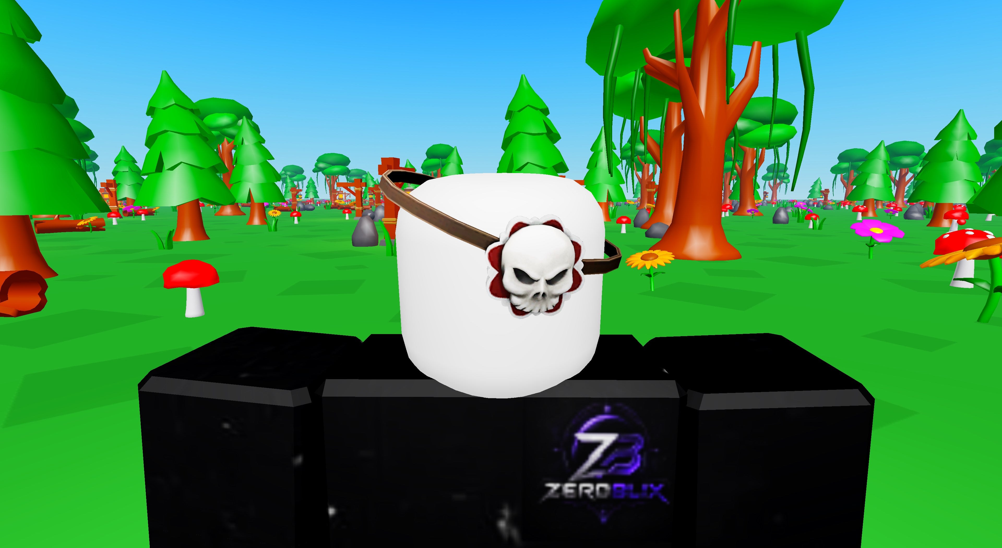 Skull Shaped Eyepatch | Roblox Toy Code