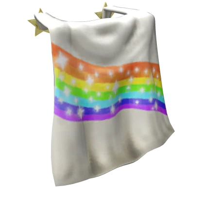 Glimmering Rainbow Cape | Roblox Toy Code