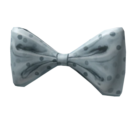 Silver Bow Tie | Roblox Toy Code