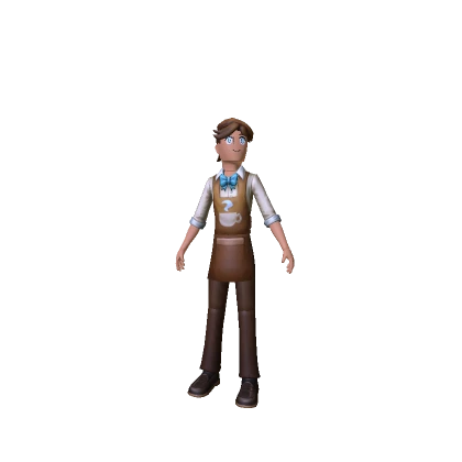 Cheerful Barista | Roblox Toy Code