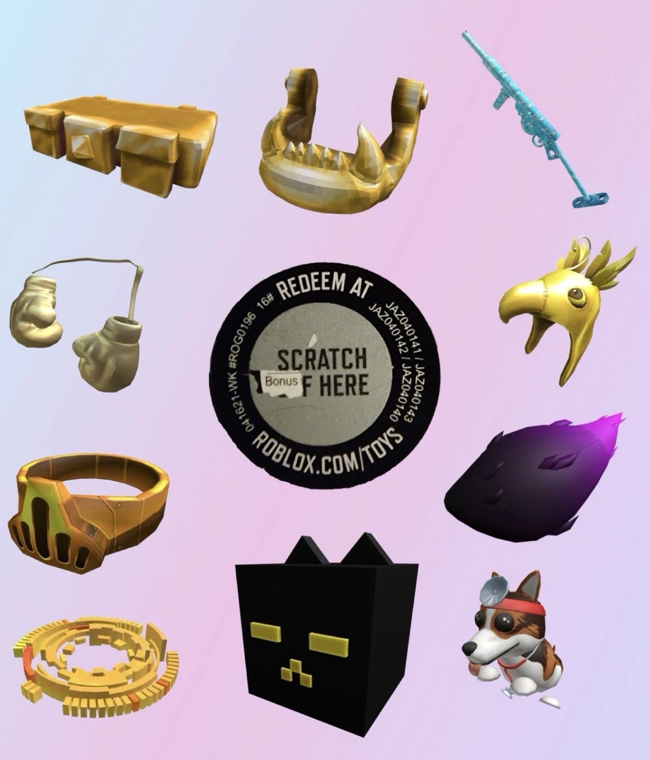 Series 9, Celebrity Series 7 Bonus Chaser Code | Roblox Toy Code