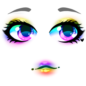 Rainbow Spirit Face | Roblox Toy Code