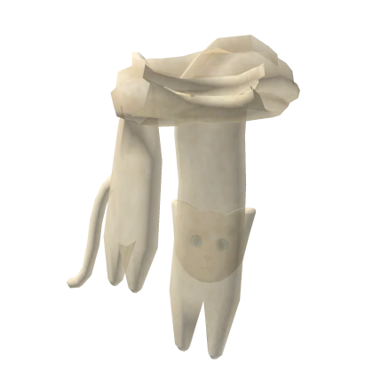 Ghost Cat Scarf | Roblox Toy Code