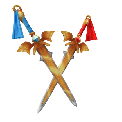 Azure and Ruby Swordpack | Roblox Toy Code