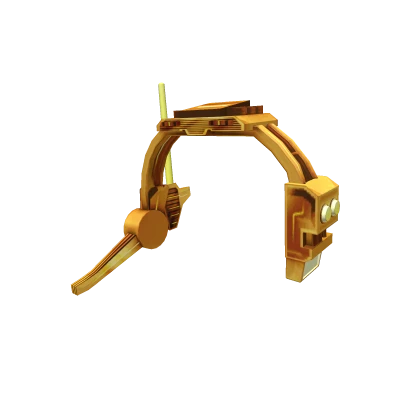 Golden Gamer Headset | Roblox Toy Code