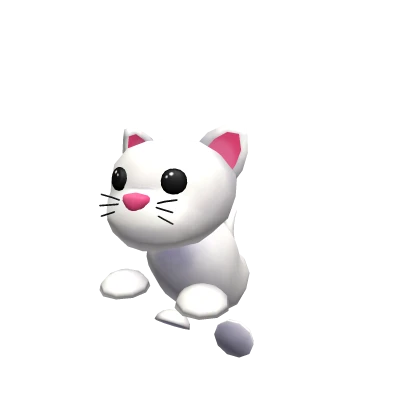 Adopt Me White kitty | Roblox Toy Code