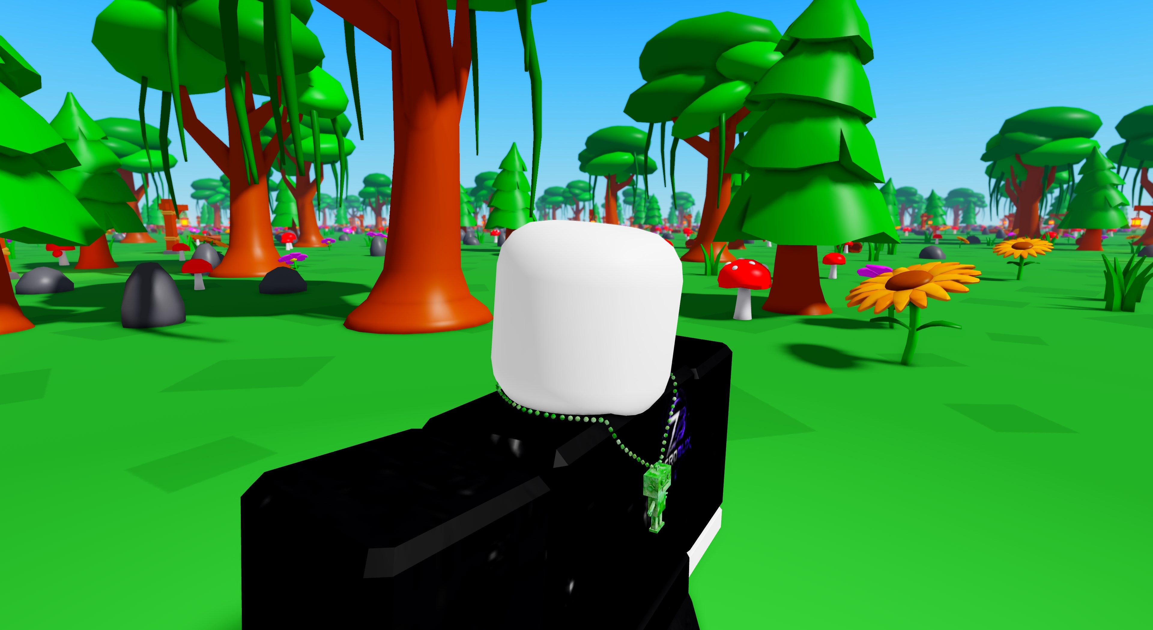 Jade Robot Charm Necklace | Roblox Toy Code