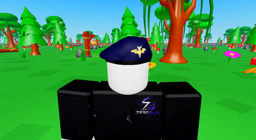 Blue Ghost Beret | Roblox Toy Code
