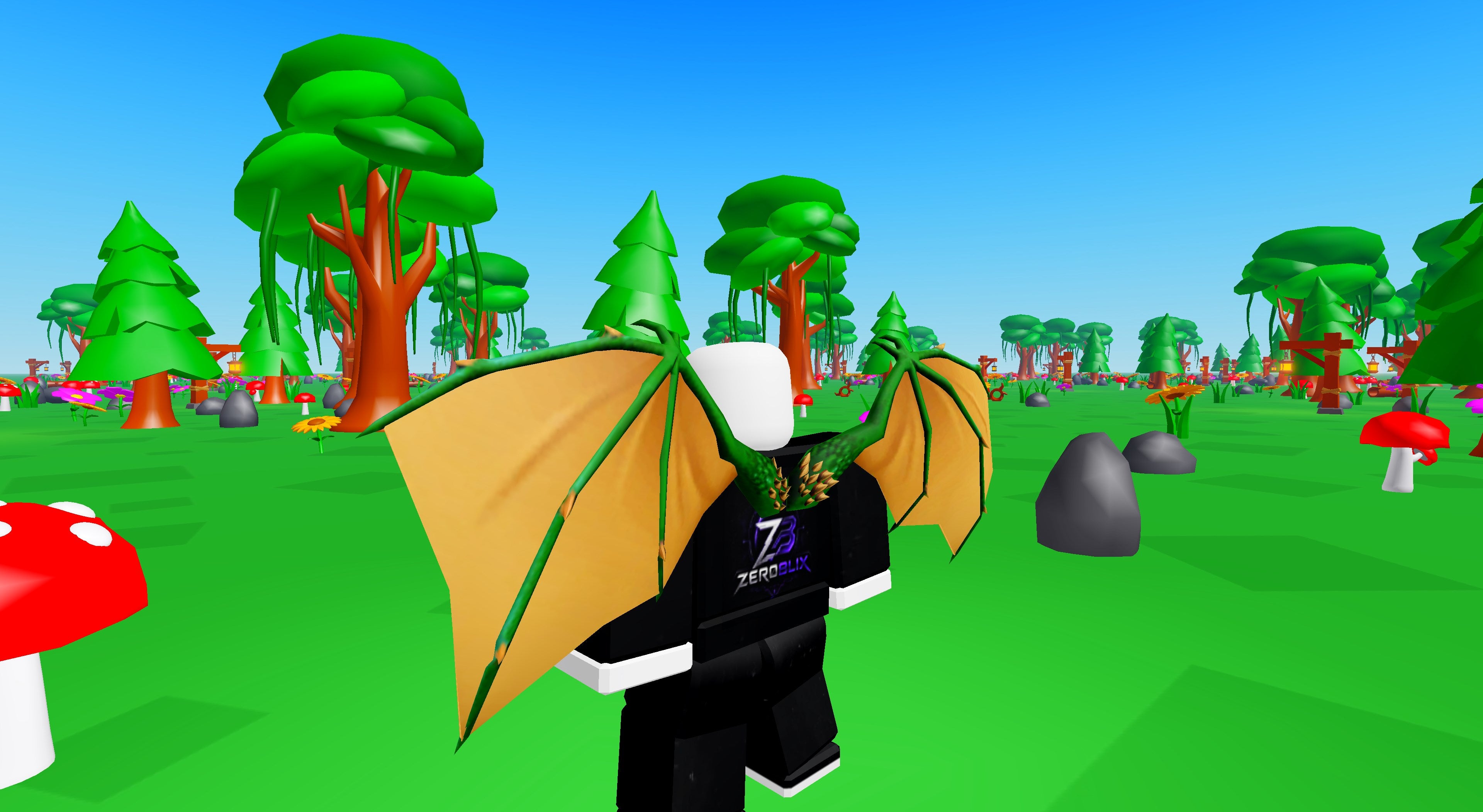 Green Dragon Wings | Roblox Toy Code