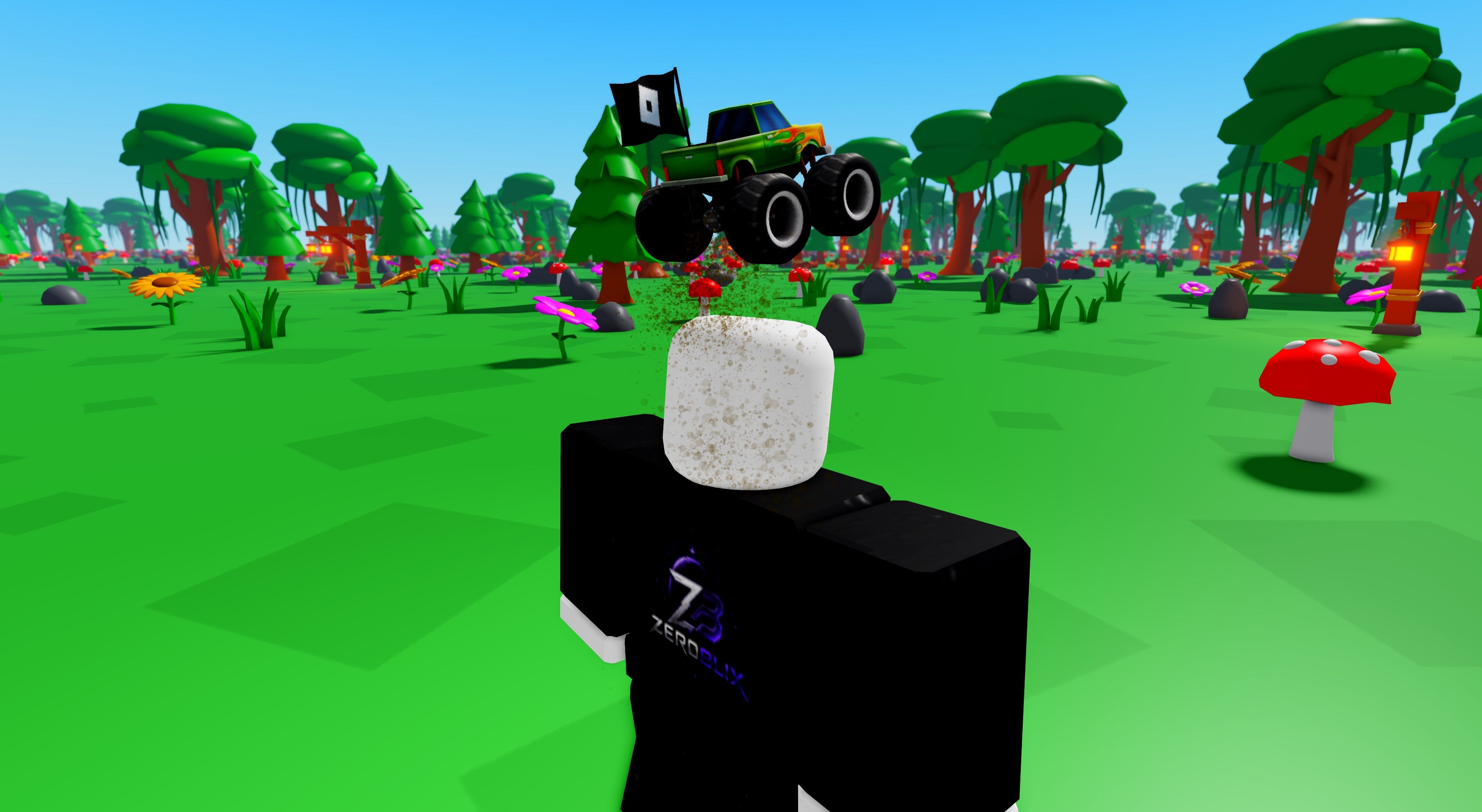 Flying Mini Monster Truck | Roblox Code