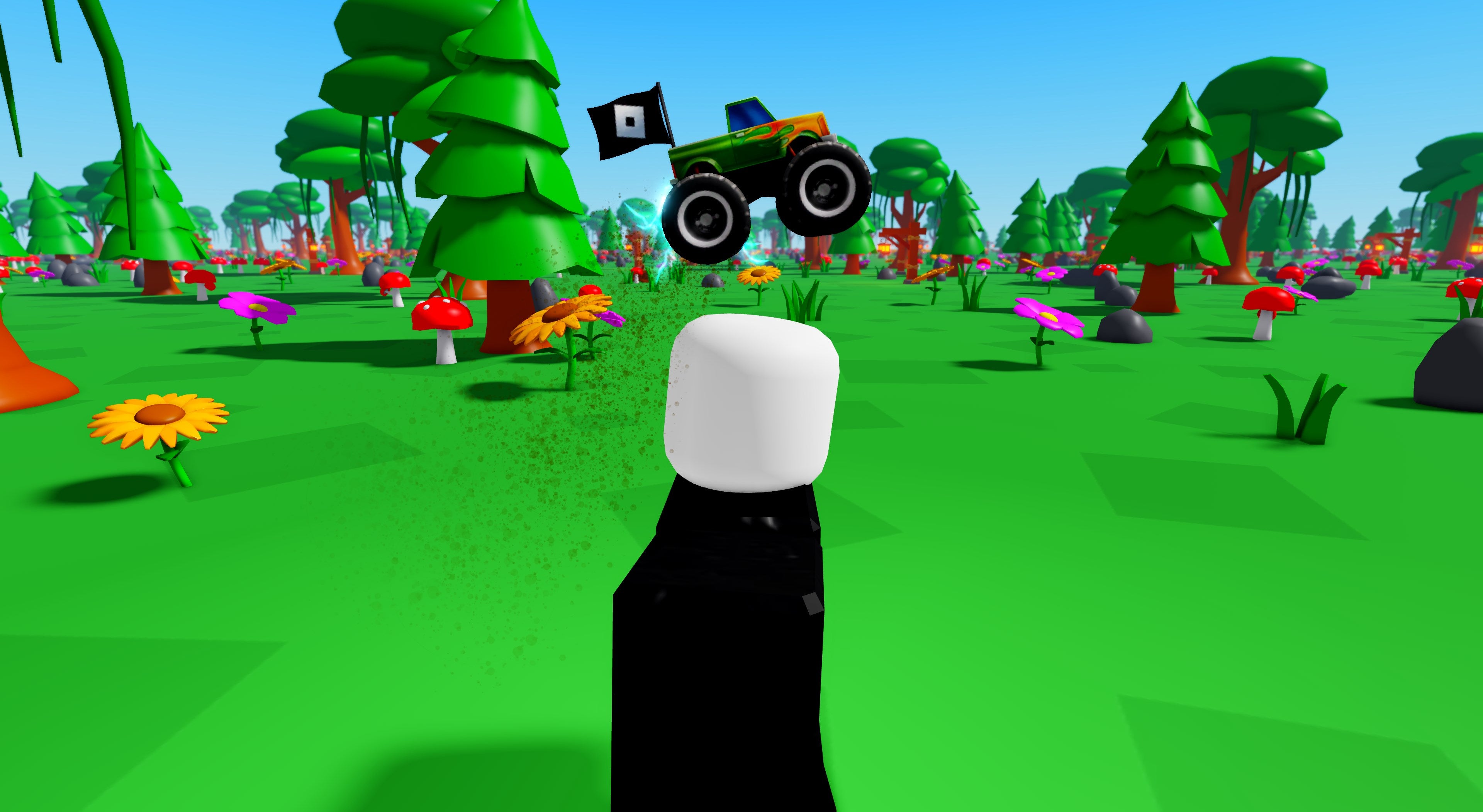 Flying Mini Monster Truck | Roblox Code