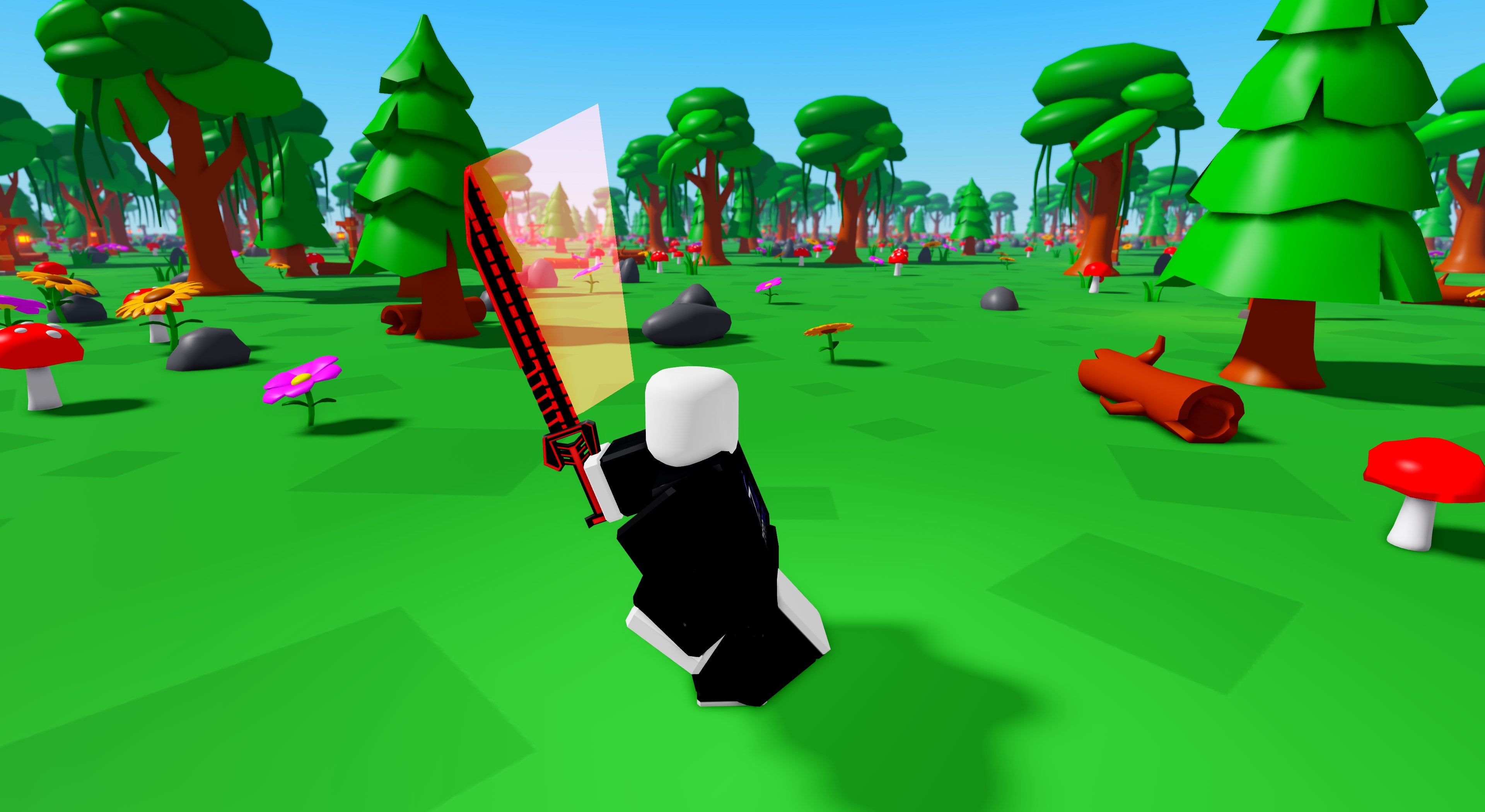 Red LAZER Sword | Roblox Toy Code