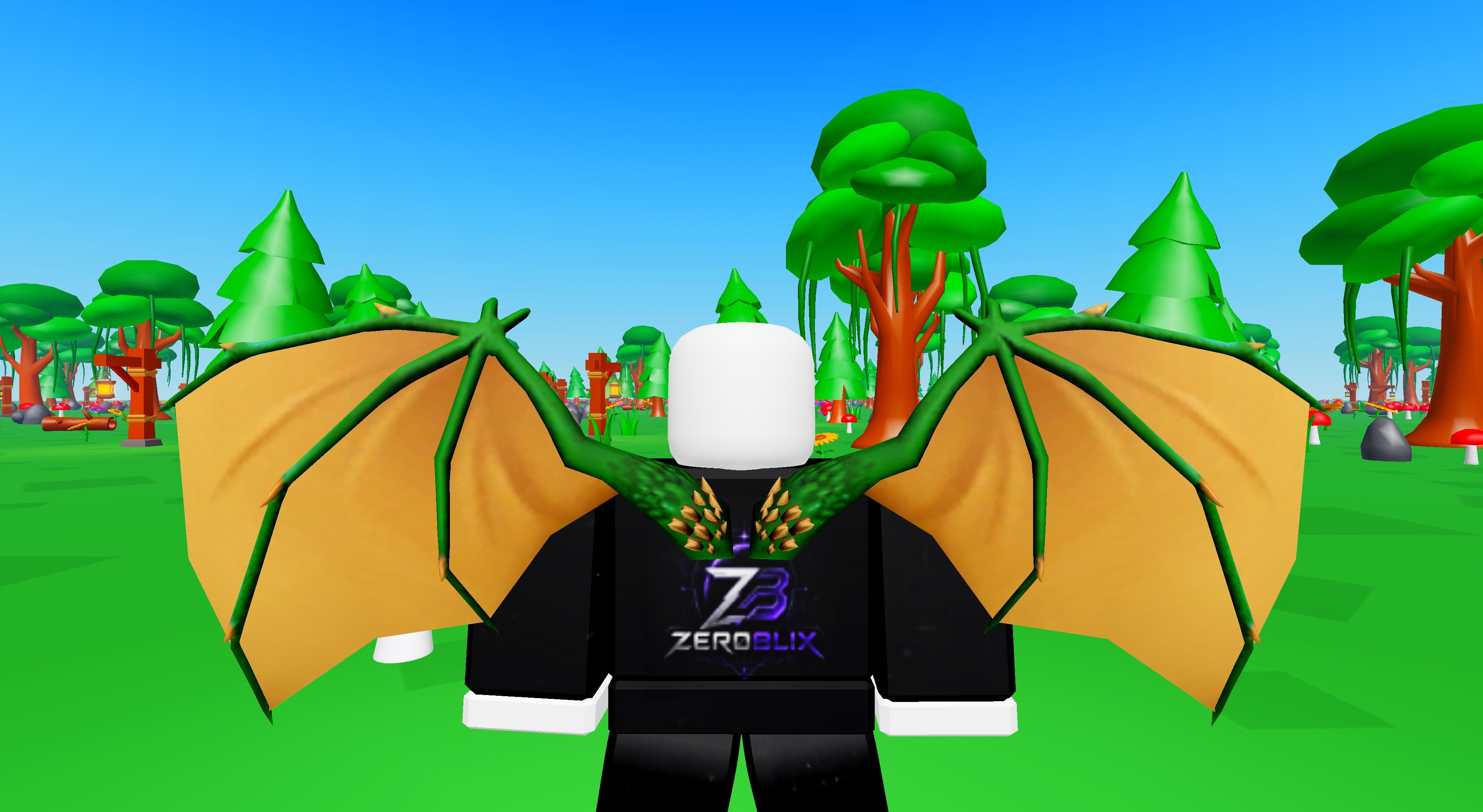 Green Dragon Wings | Roblox Toy Code