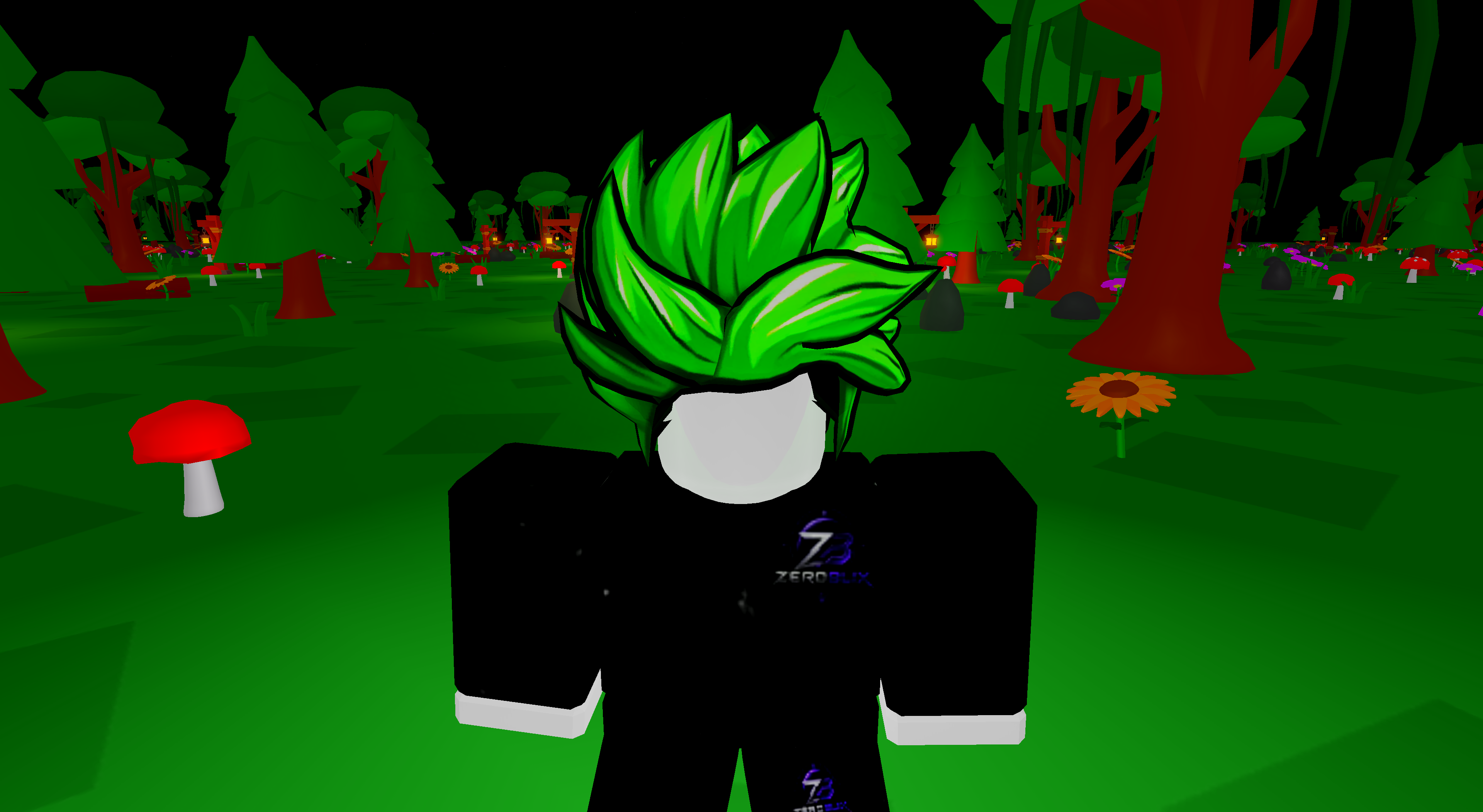Energetic Hero Hair | Roblox Code