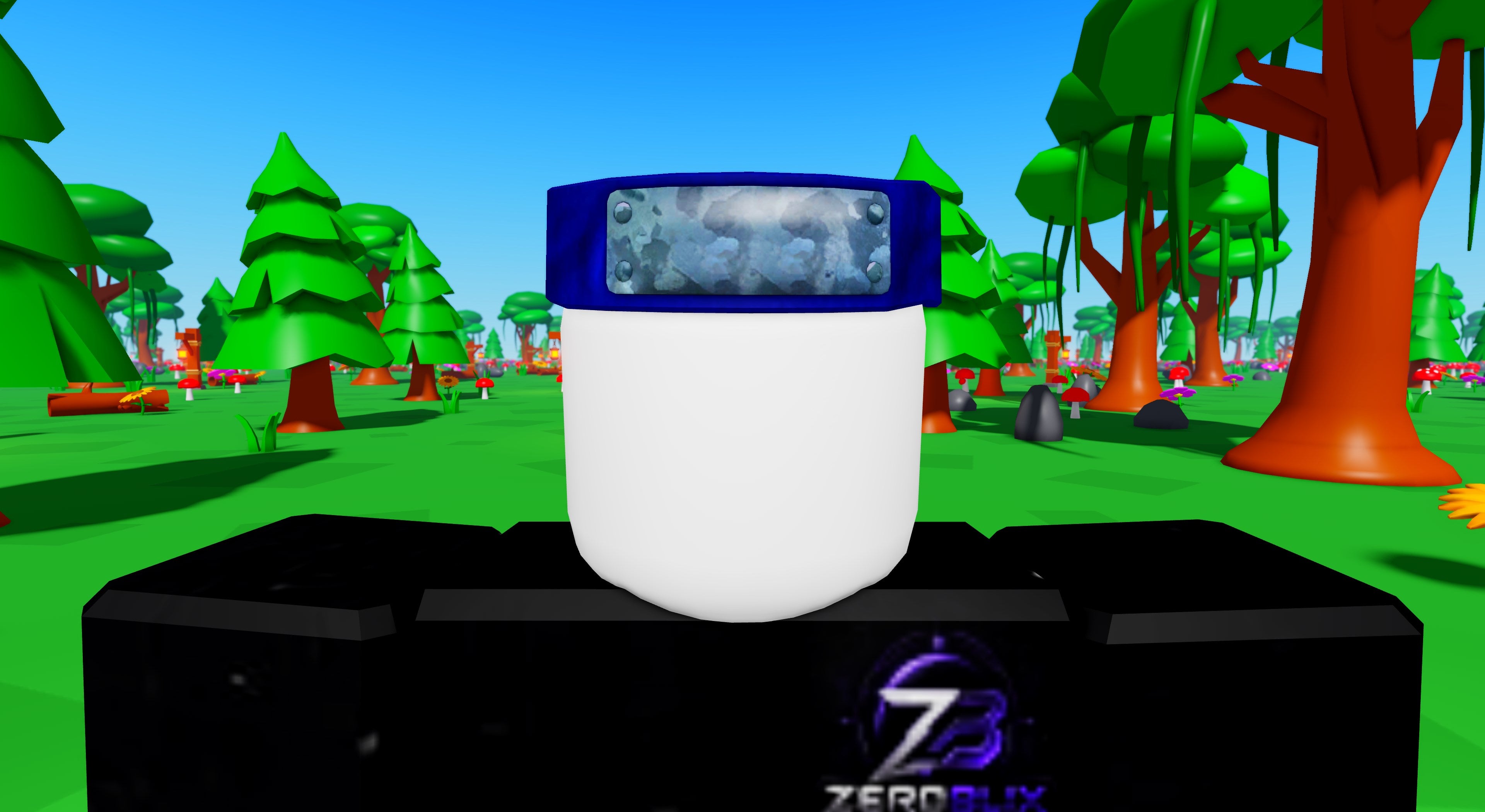 Bluesteel Warrior's Headband | Roblox Toy Code