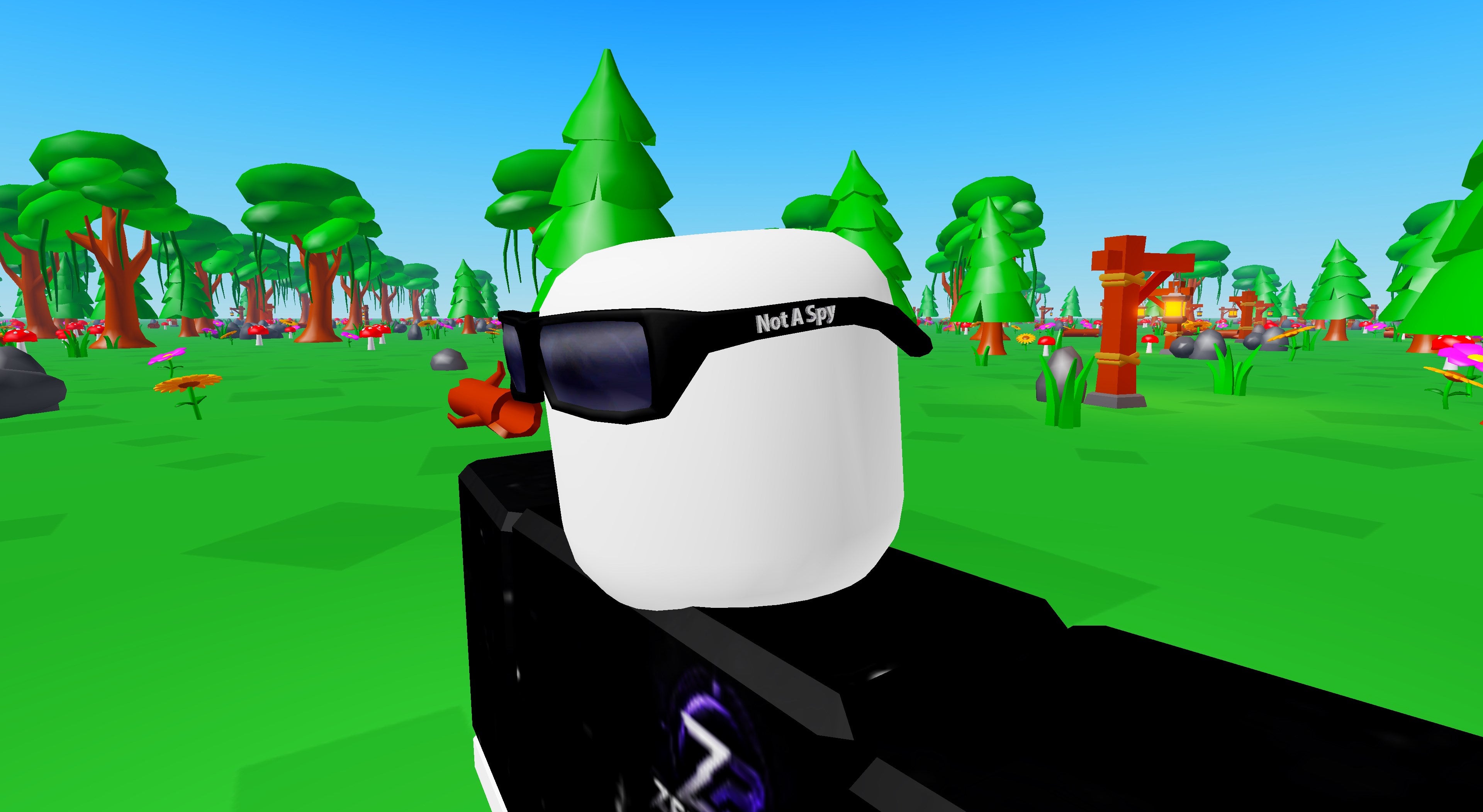 Not A Spy Sunglasses | Roblox Toy Code