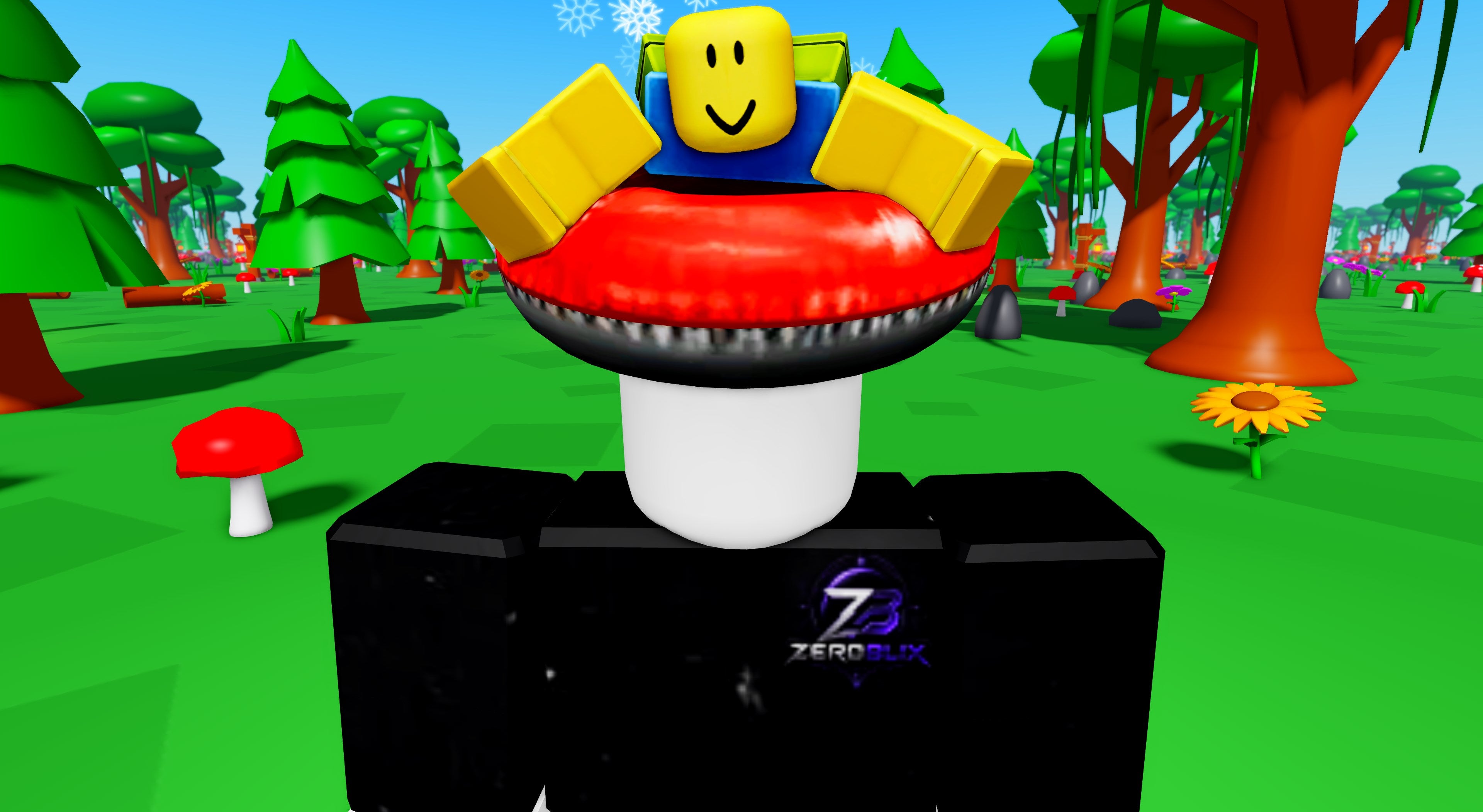 Classic Noob Snow Tube | Roblox Code