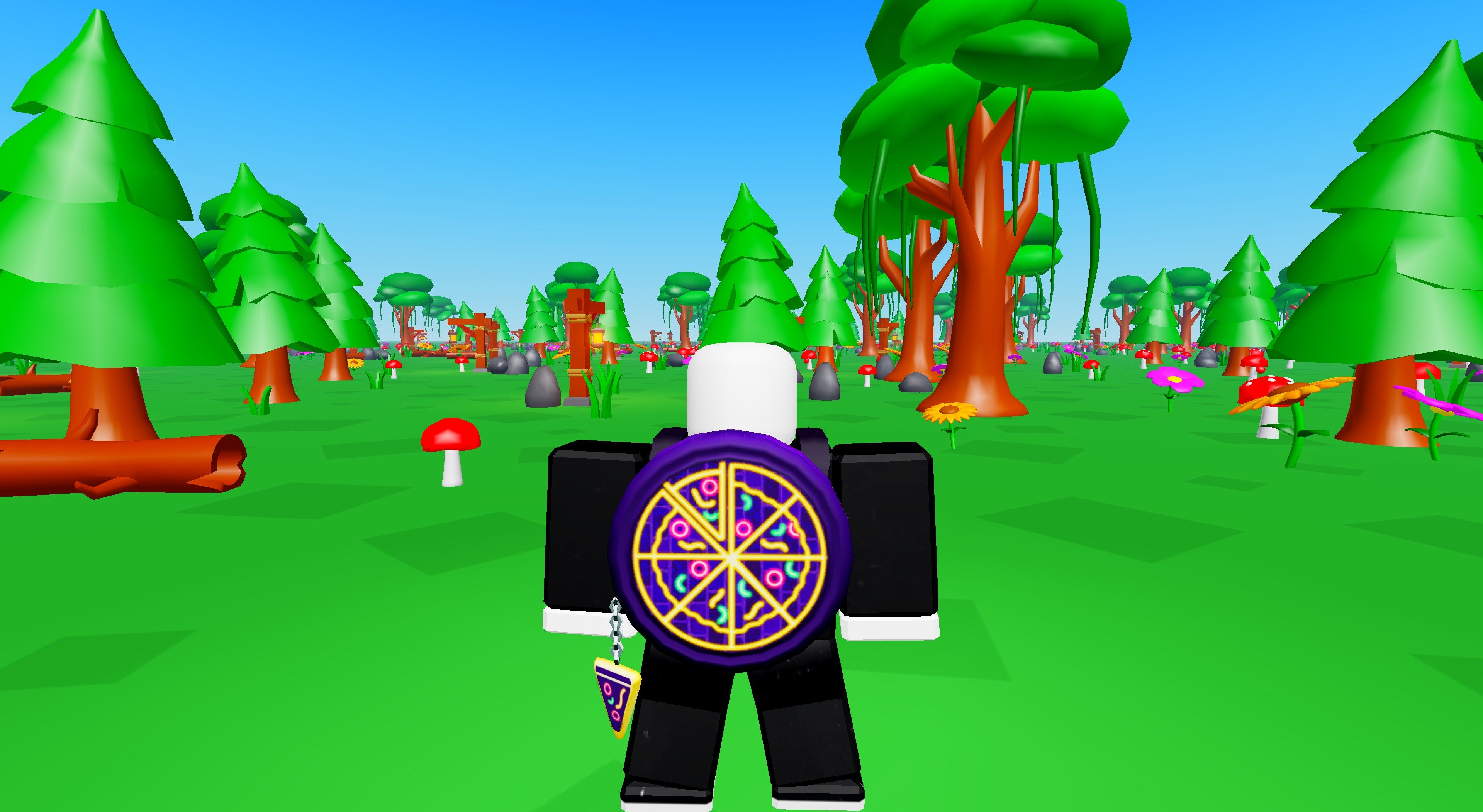Neon Pizza-tastic Backpack | Roblox Toy Code