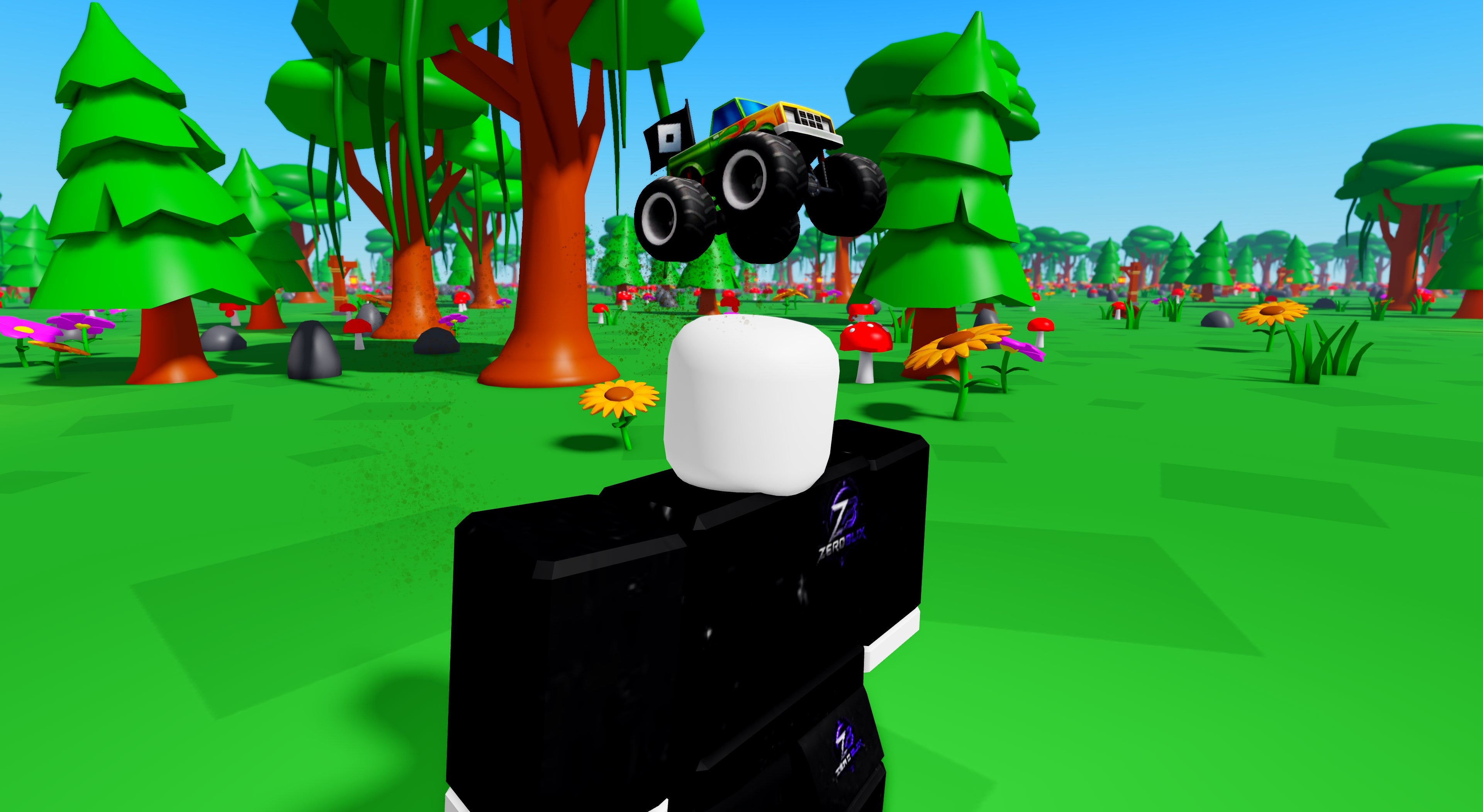 Flying Mini Monster Truck | Roblox Code