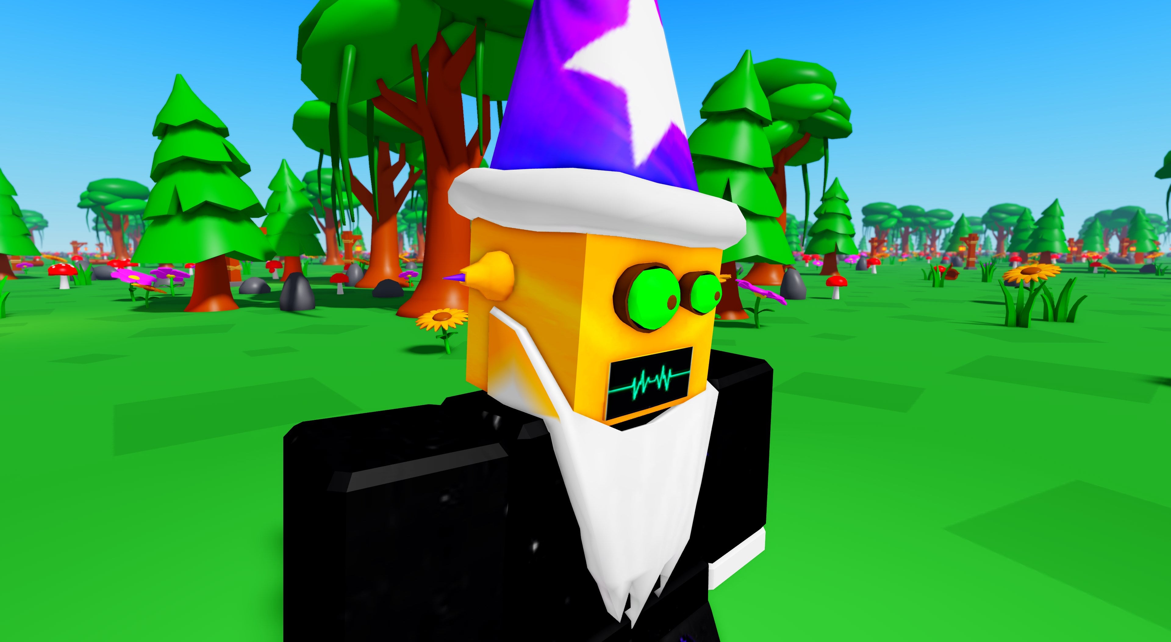 Golden Robot Wizard | Roblox Toy Code