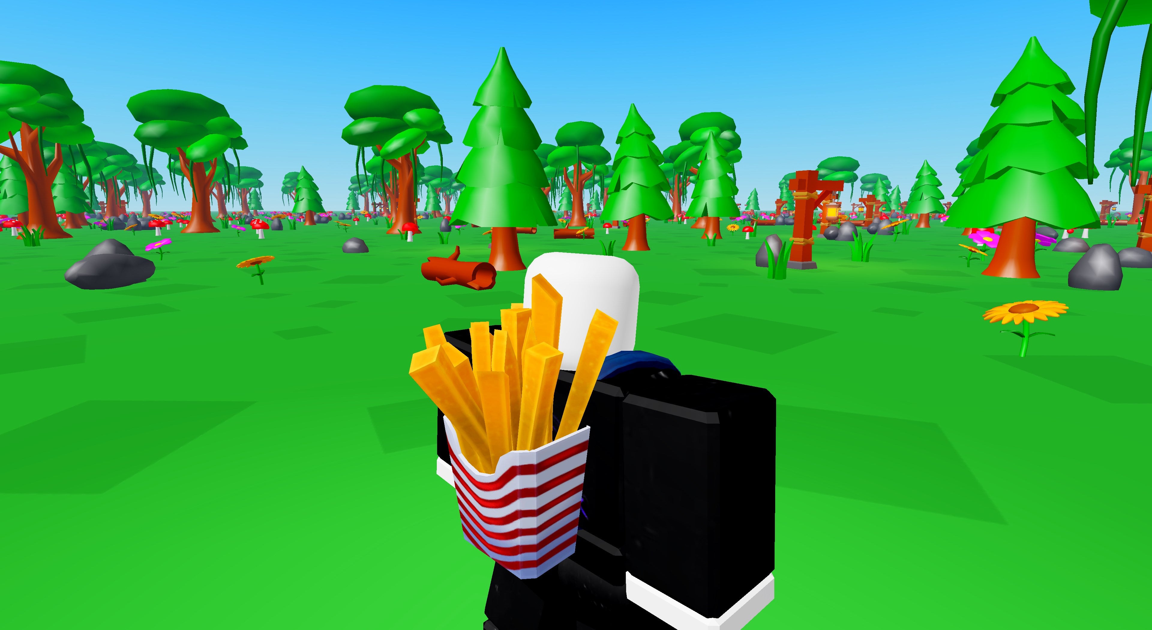 Fries Backpack | Roblox Toy Code