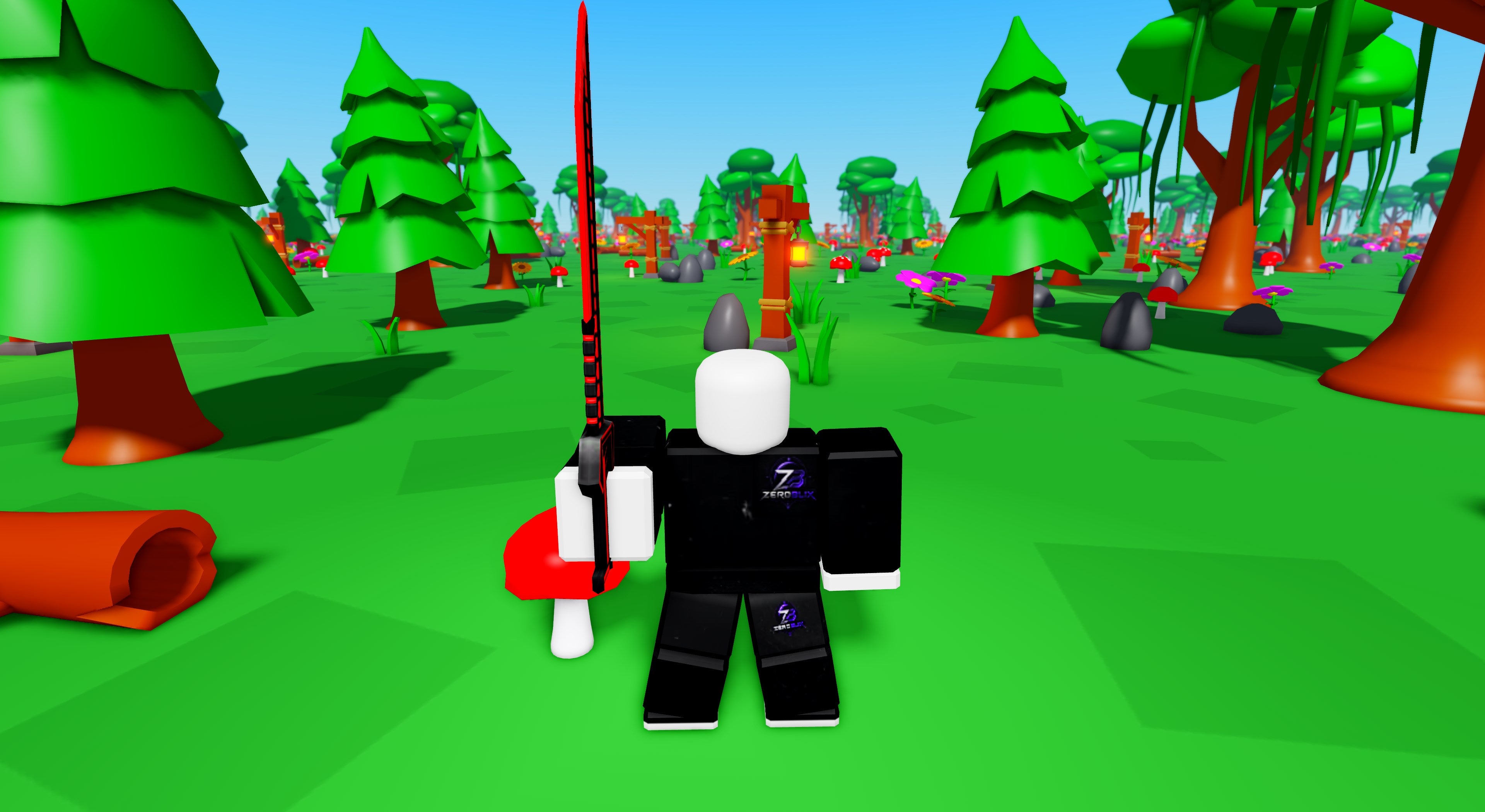 Red LAZER Sword | Roblox Toy Code