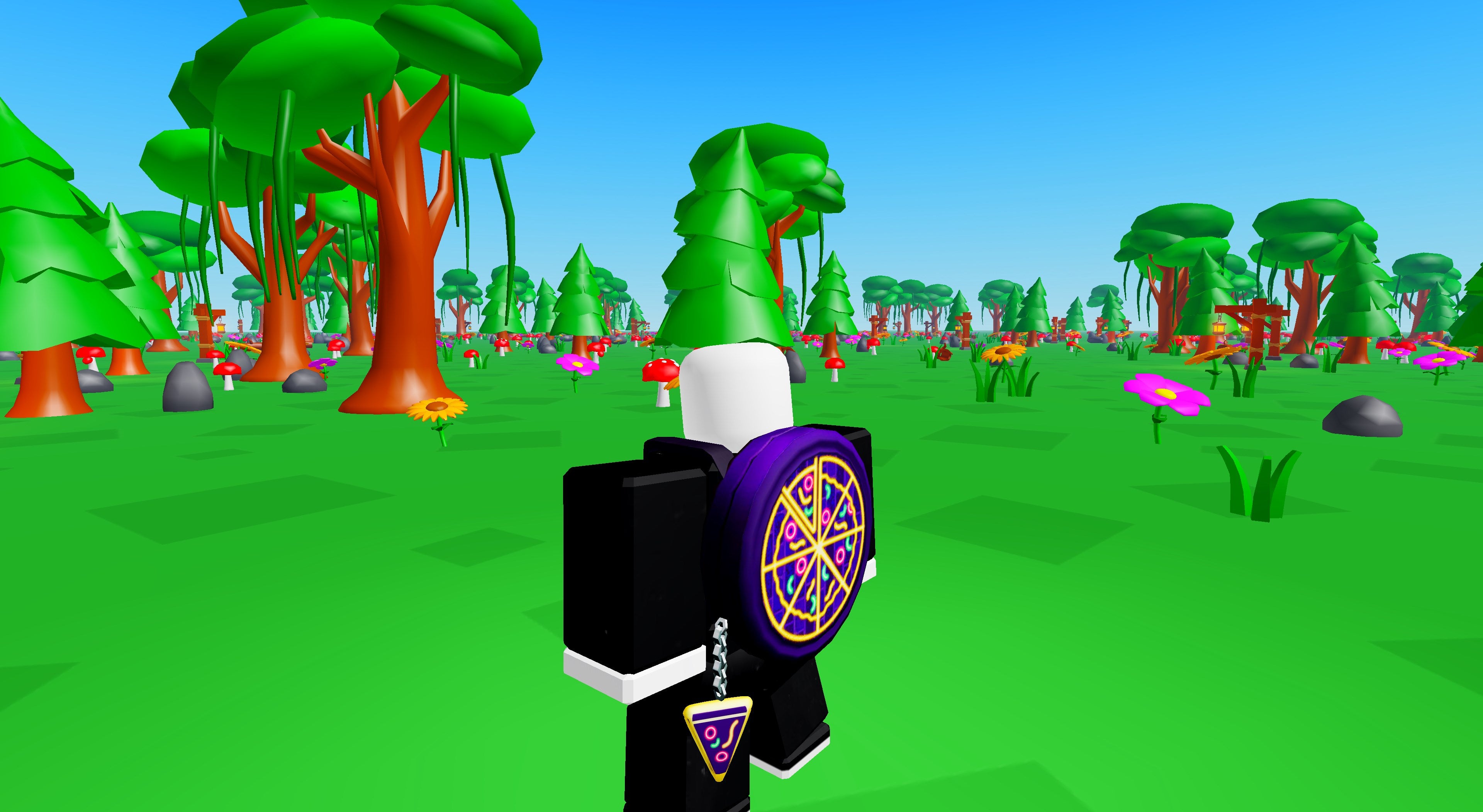 Neon Pizza-tastic Backpack | Roblox Toy Code