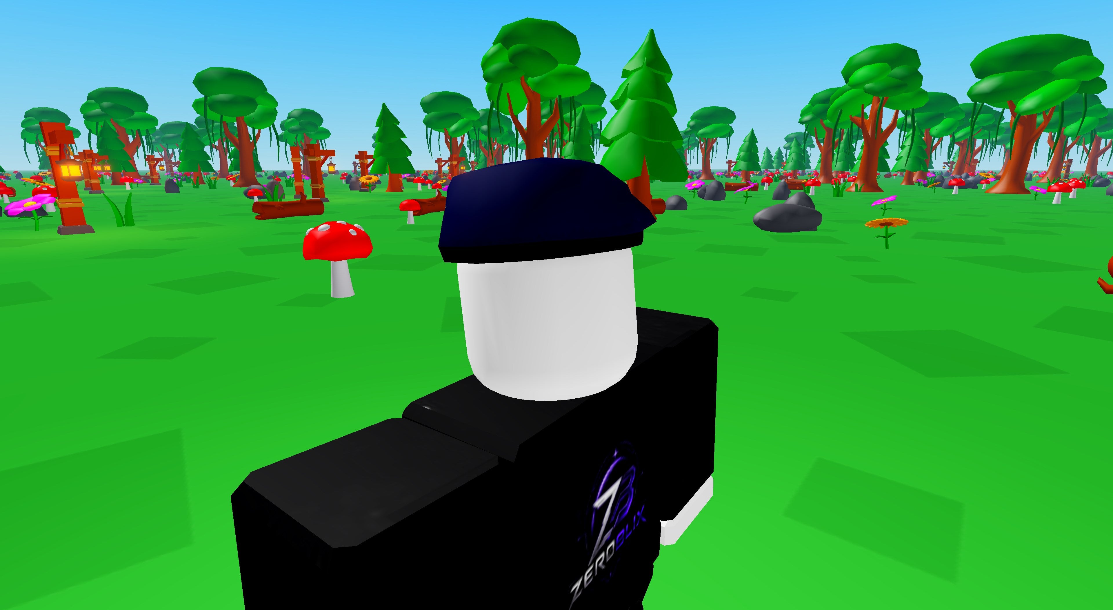 Blue Ghost Beret | Roblox Toy Code