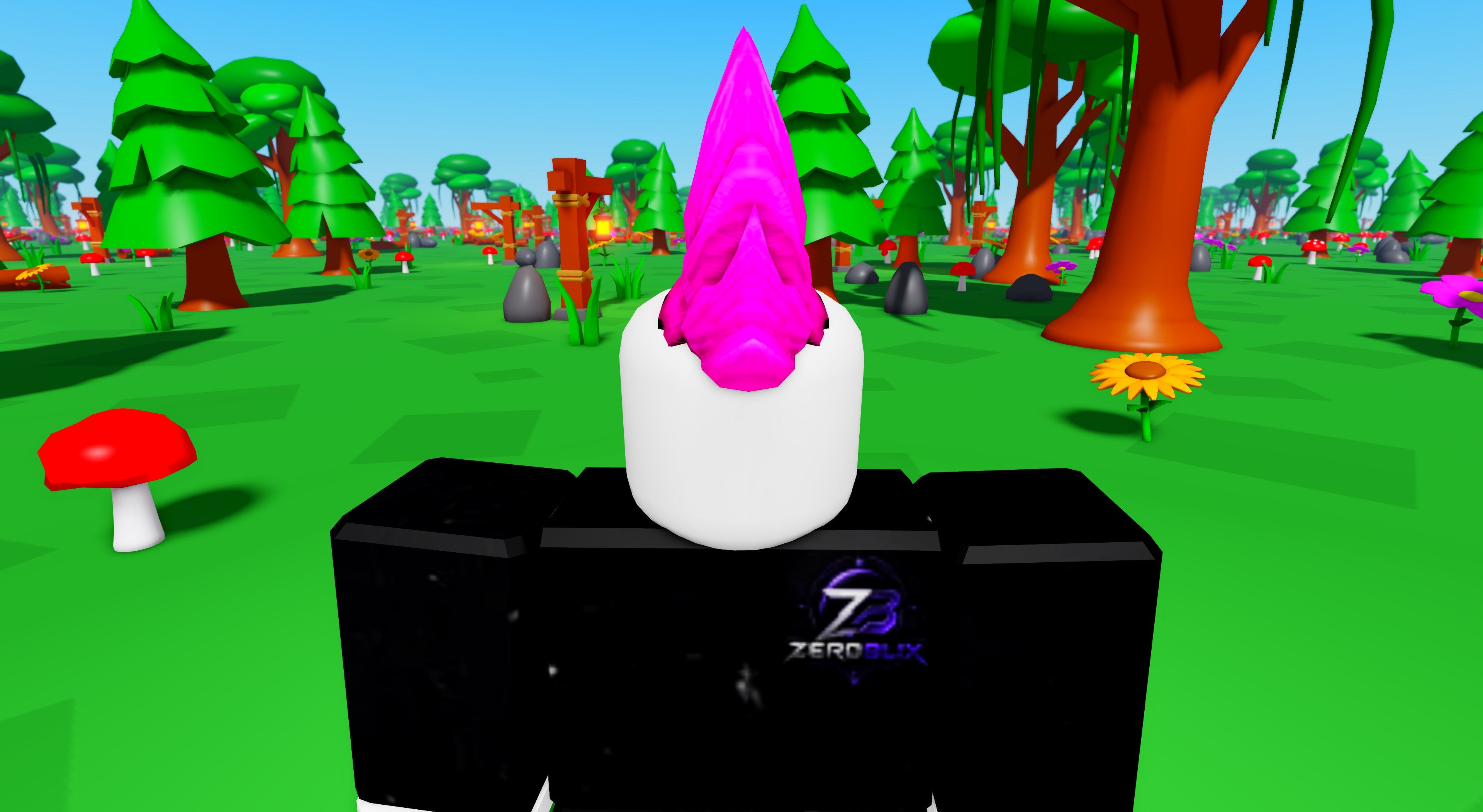 Neon Pink Party Mohawk | Roblox Toy Code