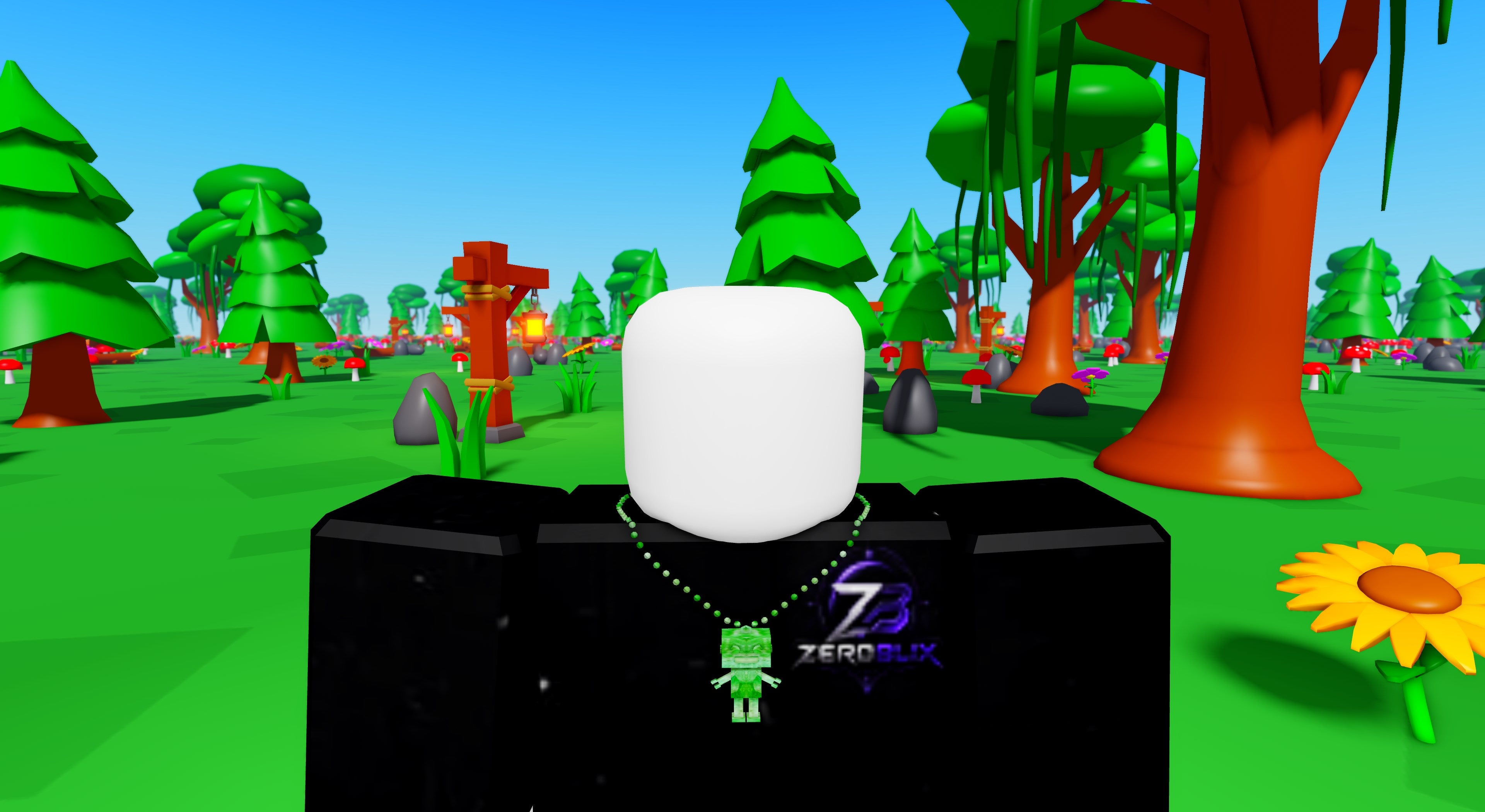 Jade Robot Charm Necklace | Roblox Toy Code