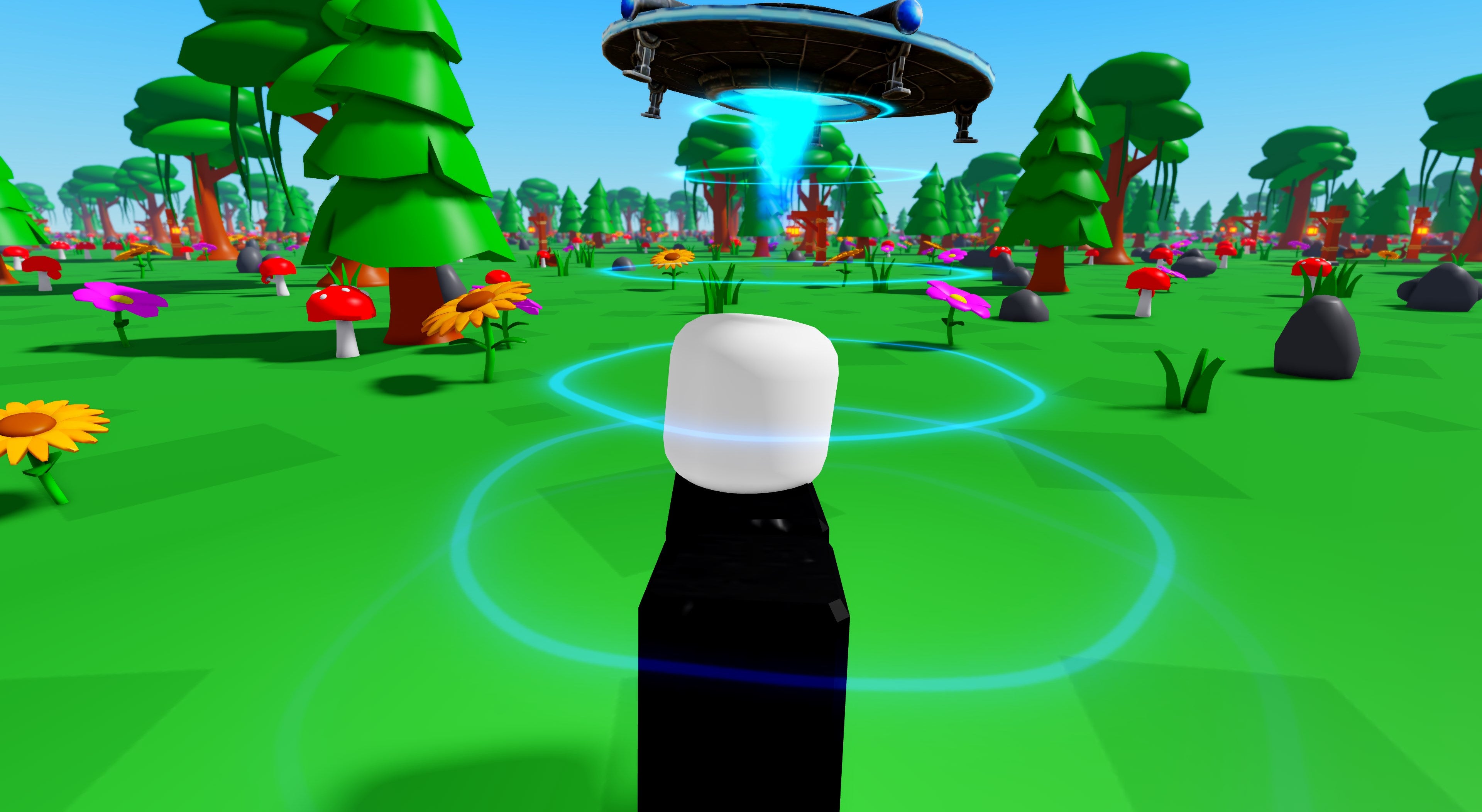 Hovering UFO | Roblox Code